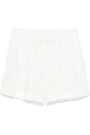 FEDERICA TOSI Appliqué-detail shorts