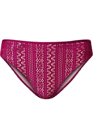 Twin-Set Pointelle-knit bikini bottom