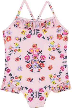 Moschino Illustration-print swimsuit
