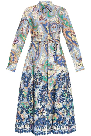 Etro Printed midi dress