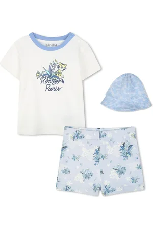 Kenzo Leaf-print shorts set