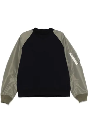 SACAI Panelled sweatshirt
