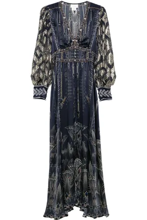 Camilla The Egypt Effect-print maxi dress