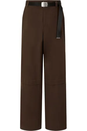 Studio Tomboy Belted wool trousers