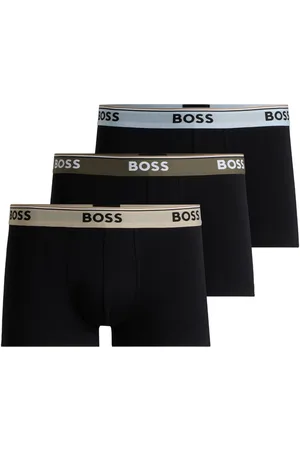 HUGO BOSS Logo-waistband boxers (pack of three)