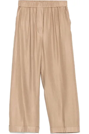 PESERICO SIGN Straight trousers