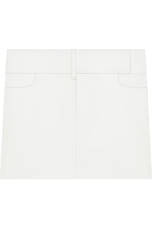 Courrèges Belted mini skirt
