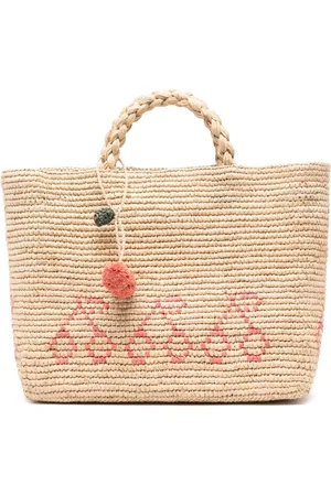BONPOINT Logo-embroidered tote bag
