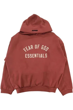 FEAR OF GOD Logo-print hoodie