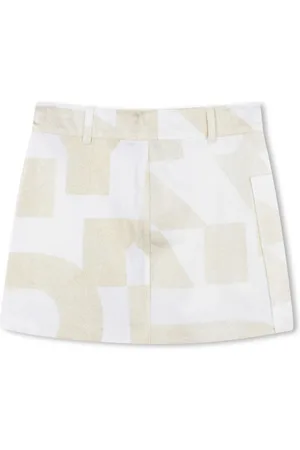 DKNY Logo-print mini skirt