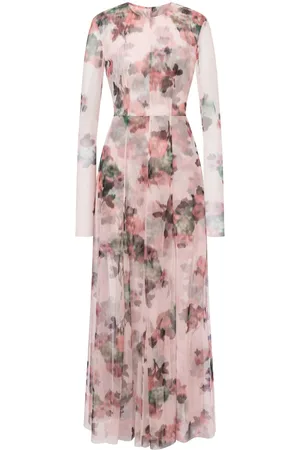 Serafini Floral-print maxi dress
