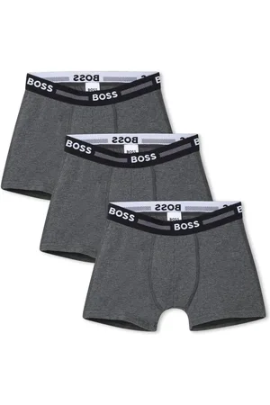 HUGO BOSS Logo-waistband boxers (pack of three)