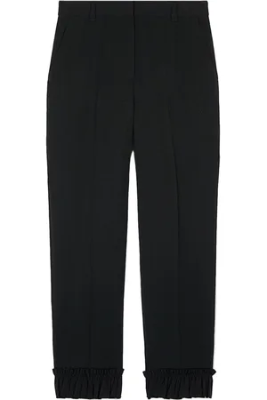 PORTS 1961 Ruffled-hem trousers