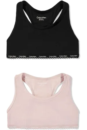 Calvin Klein Logo-print bralettes