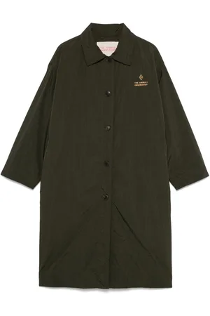 The Animals Observatory Logo-print raincoat