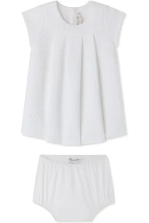 BONPOINT Pleated dress set