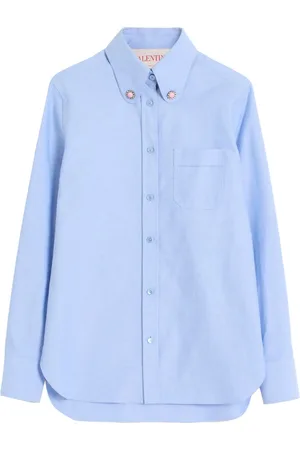 VALENTINO GARAVANI Jewel-button shirt