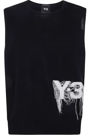Y-3 Logo-embroidered vest