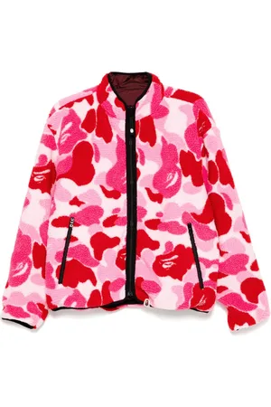 A Bathing Ape Abc Camo Boa ripstop reversible jacket
