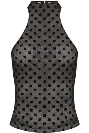 MISBHV Monogram-pattern tank top