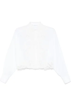 ERMANNO SCERVINO Lace-detail shirt