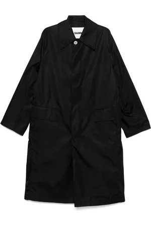 Jil Sander Gabardine-weave trench coat