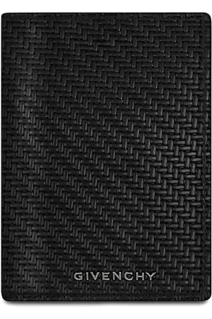 Givenchy Braided-leather card holder