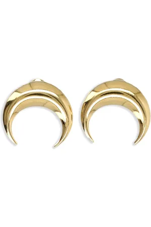 Marine Serre Mini Crescent Moon earrings
