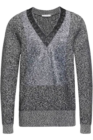 J.W.Anderson V-neck lace-trim sweater