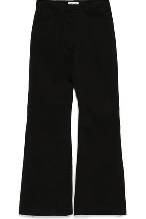 Low Classic Pin tuck bootcut pants