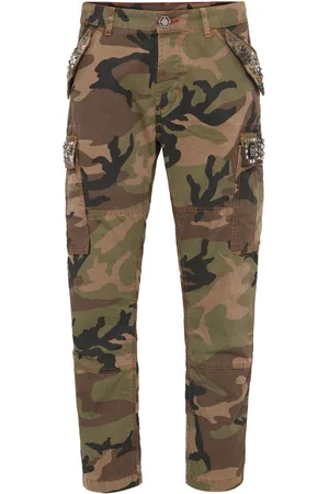 Philipp Plein Stud-embellished jeans