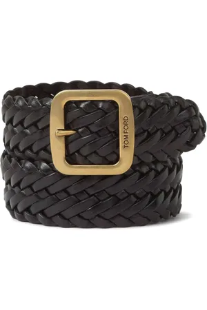 Tom Ford Braided leather belt