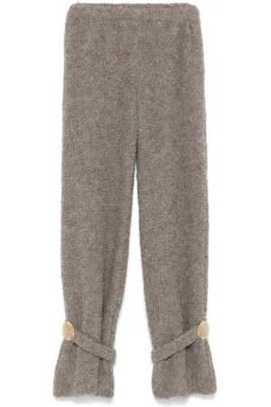 GIUSEPPE DI MORABITO Seashell-detail trousers