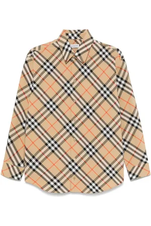 Burberry IP-check shirt
