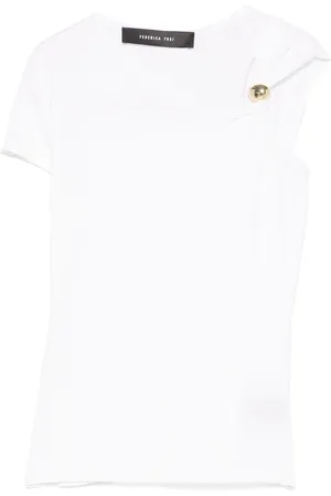 FEDERICA TOSI Jewel-detail T-shirt