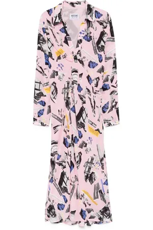 Moschino Crepe maxi dress