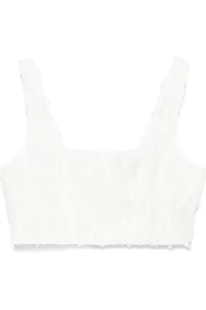 FEDERICA TOSI Appliqué-detail top