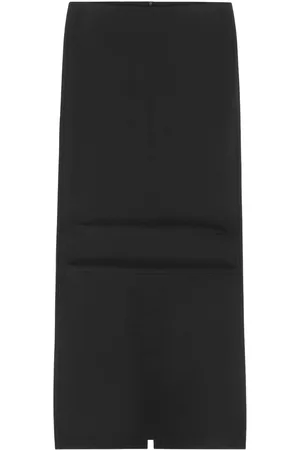 HELIOT EMIL Haematite midi skirt