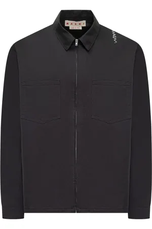 Marni Embroidered-logo shirt