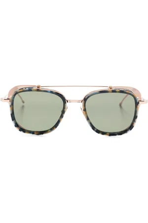 Thom Browne Tortoiseshell-effect sunglasses