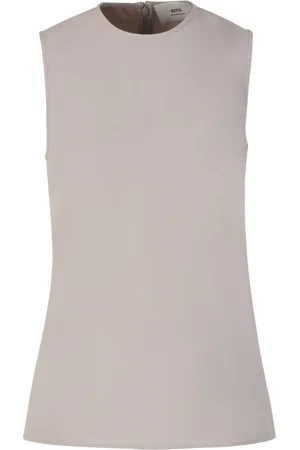 Ami Crepe tank top