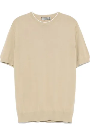 CANALI Fine-knit T-shirt