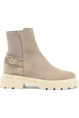 santoni 40mm suede boots