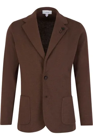 LARDINI Patch pocket blazer