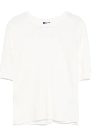 DKNY Sheer-panel T-shirt