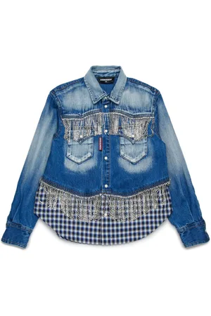 Dsquared2 Crystal-embellished shirt