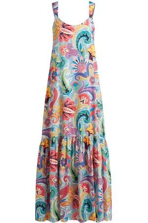 Etro Long tiered dress