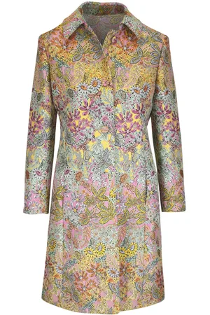 Etro Floral-jacquard coat