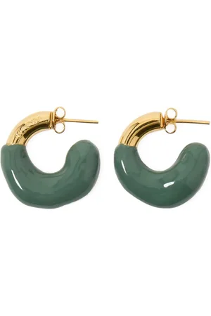 SUNNEI Mini rubberised hoop earrings