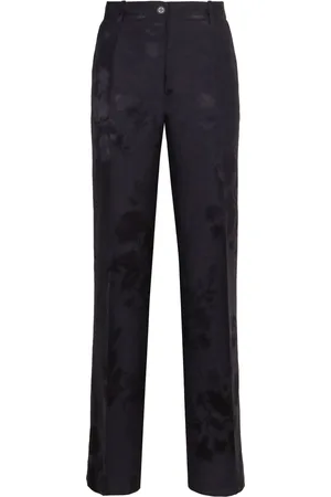 P.A.R.O.S.H. Floral-print trousers